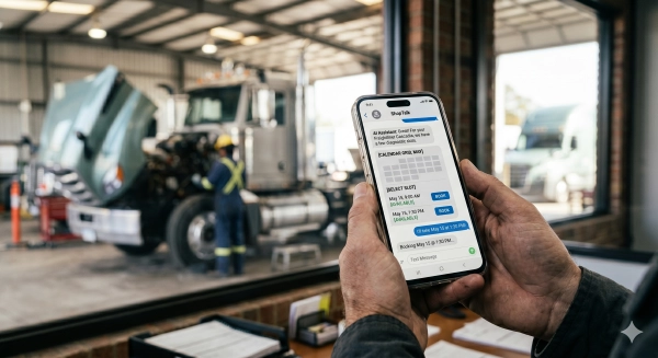 Conversational AI scheduling repair appointments automatically