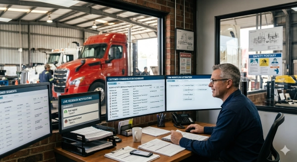 Automating Google Reviews collection for heavy-duty repair businesses