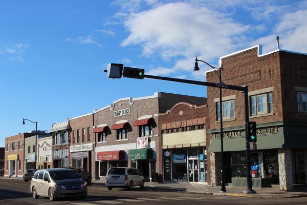 Streets of Olds Alberta