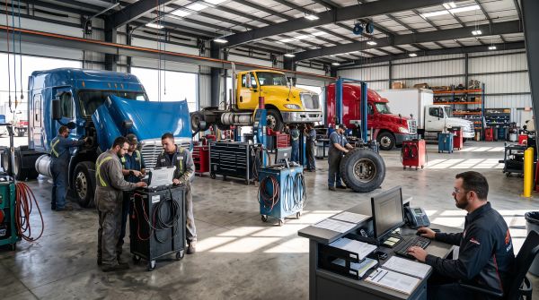 Digital marketing services help truck repair shops build a connected lead generation system
