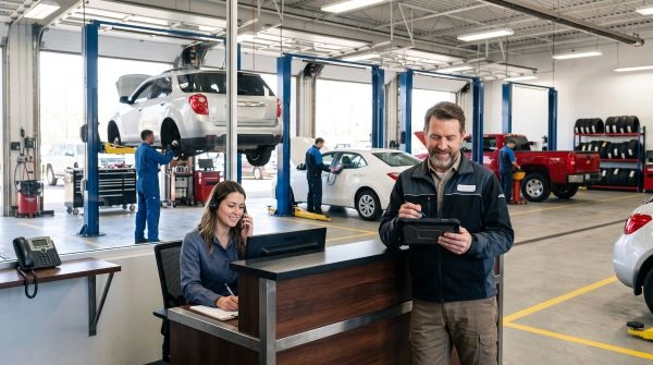 Heavy Duty Advertising auto repair marketing strategies helping an auto repair shop attract more customers