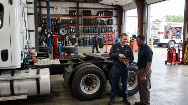Heavy Duty Advertising commercial tire shop leads strategy for attracting fleet and trucking customers.
